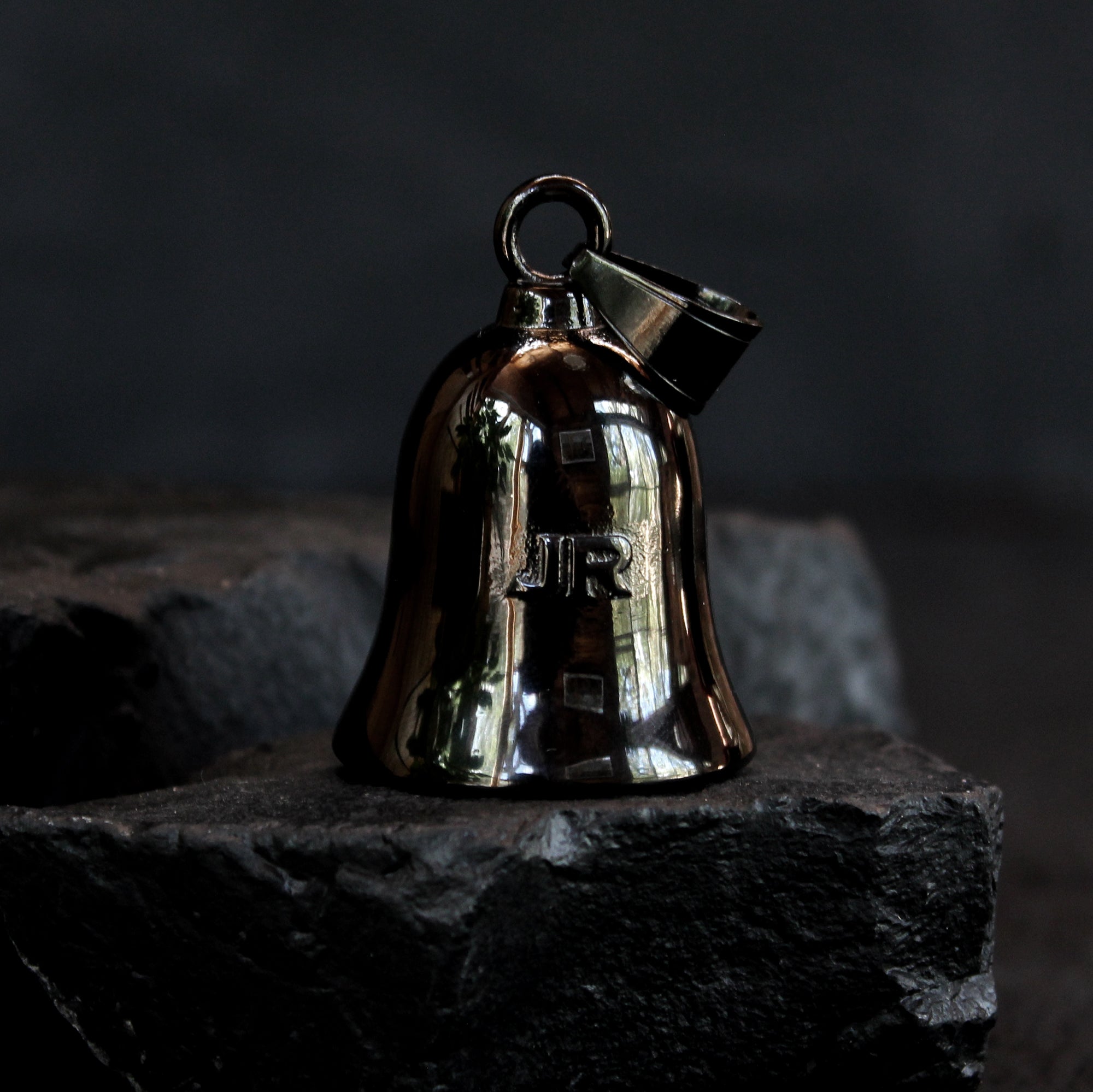 Skull Ride Bell - Black