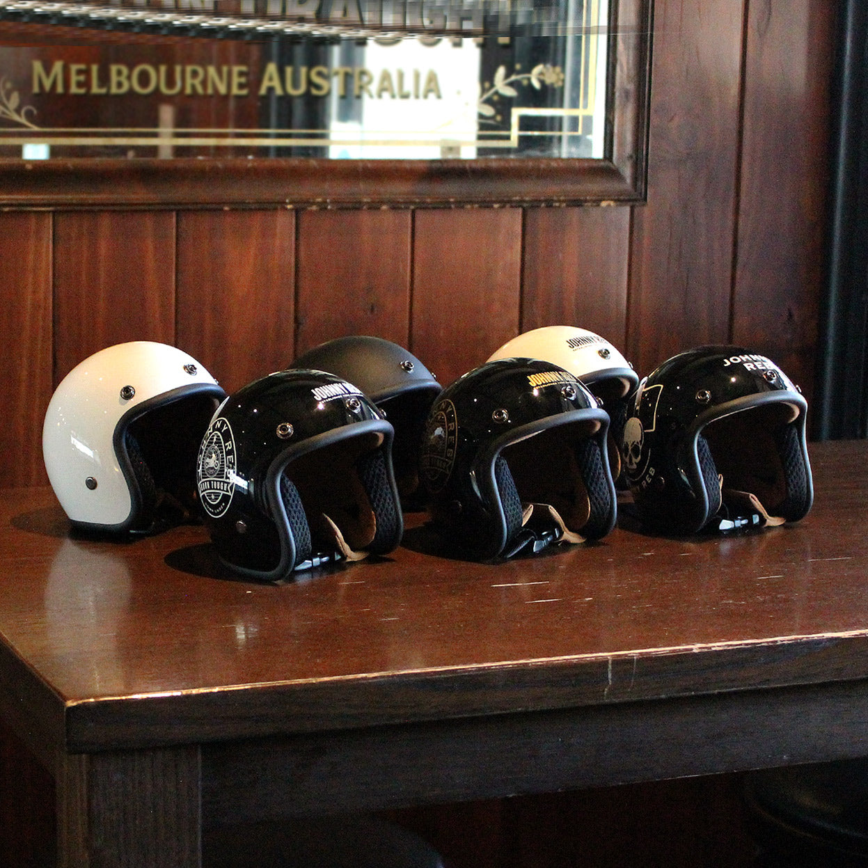 Mini Helmet Collectable - White Logo