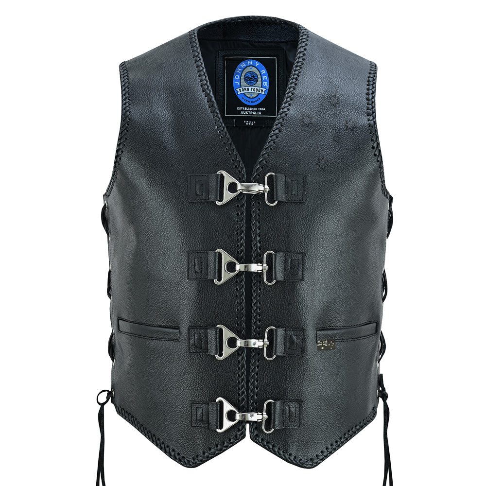 Men's QLD State Leather Vest