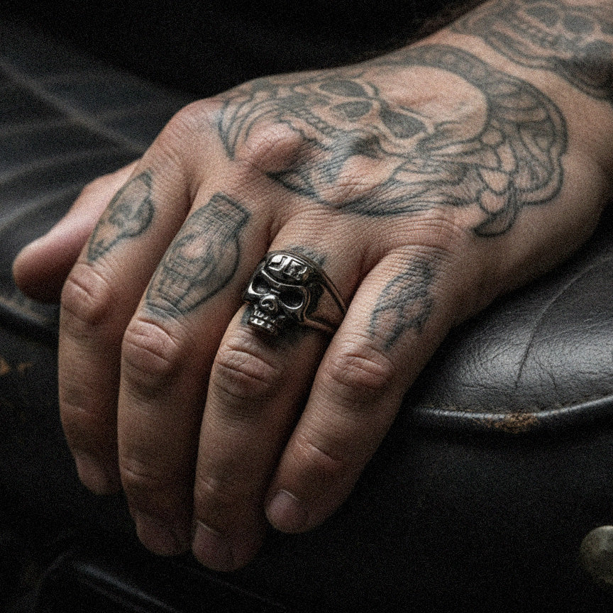 Skull Ring - Silver