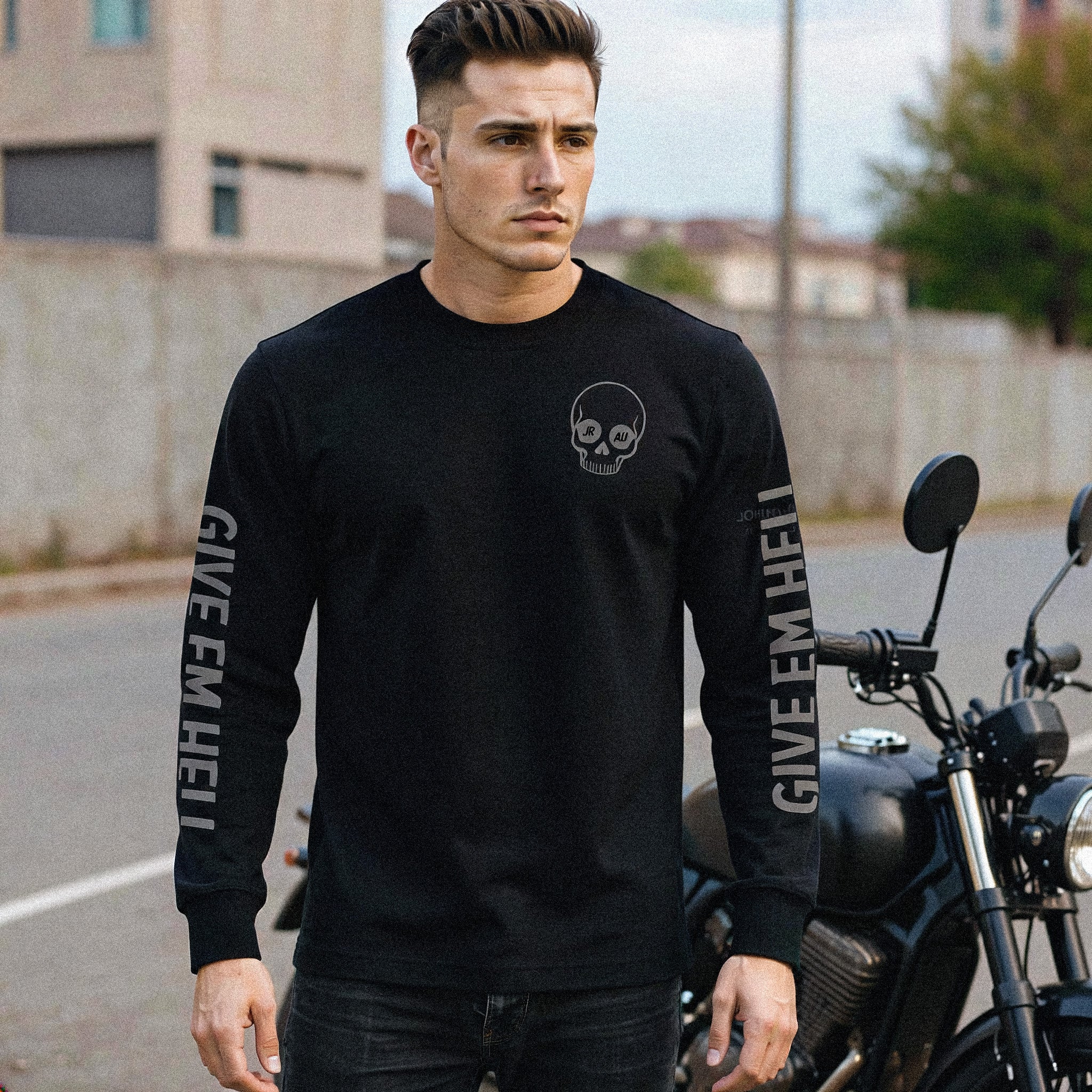 Give Em Hell Protective Long Sleeve T-Shirt