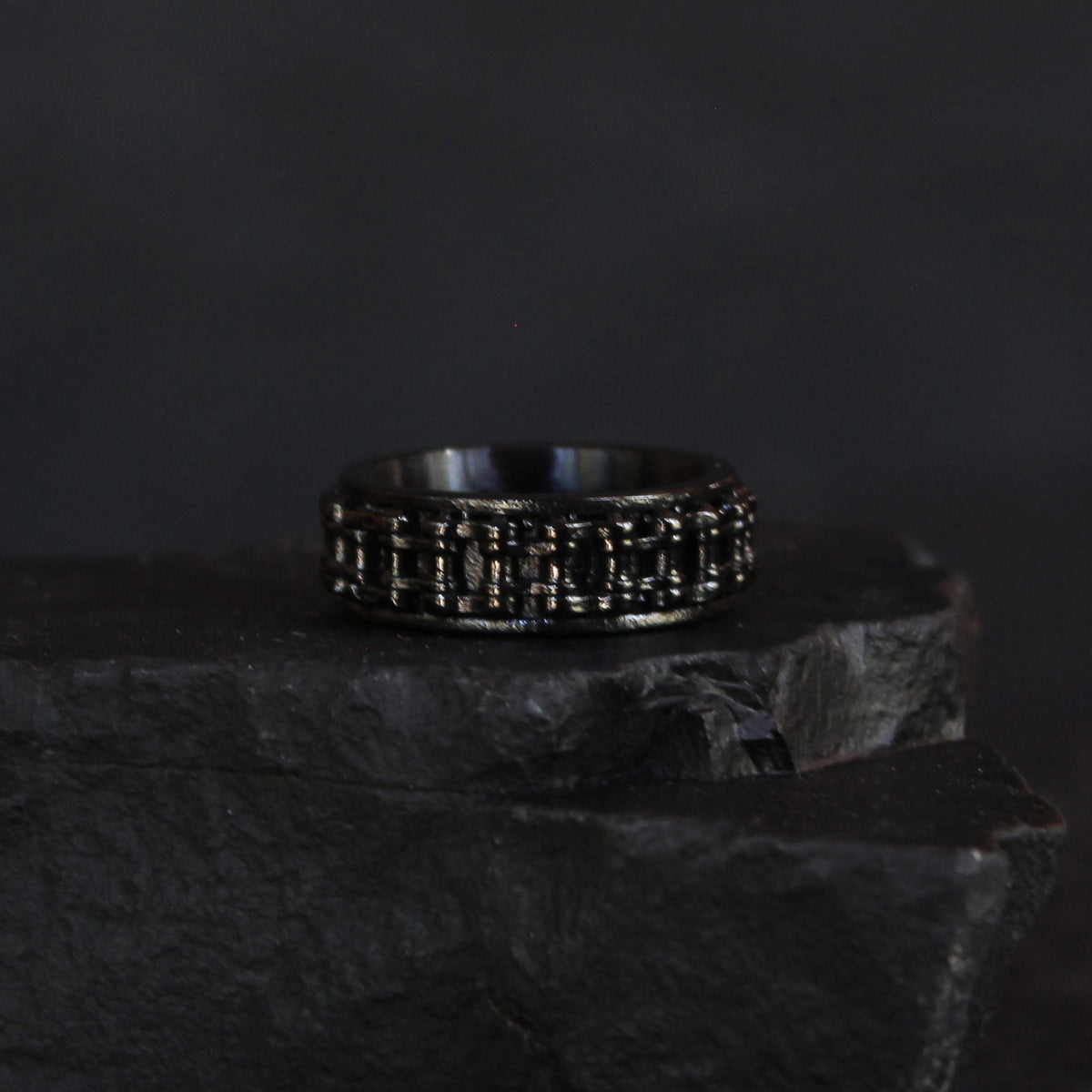Johnny Reb | Chain Ring - Black