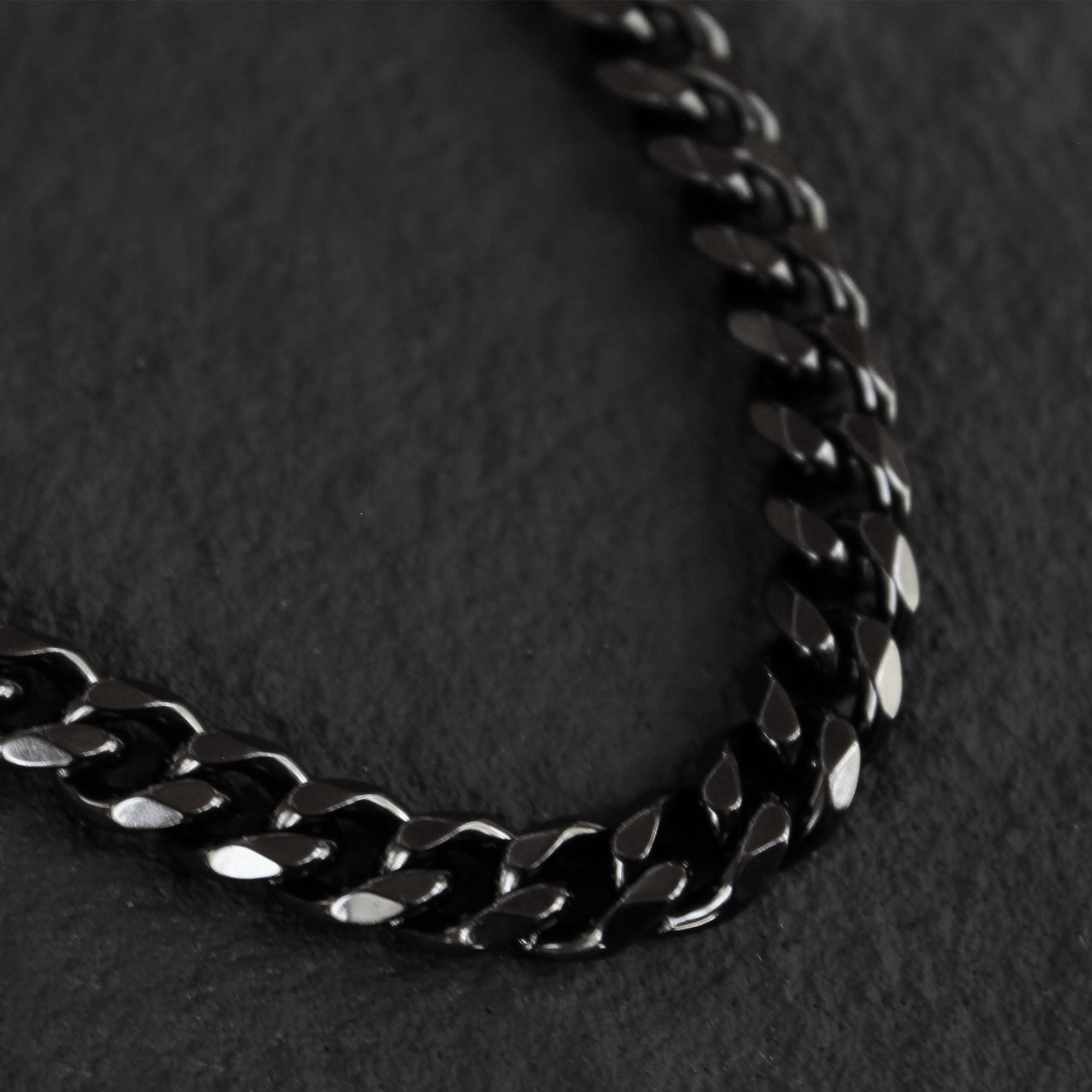 Chain Necklace - Black 60cm