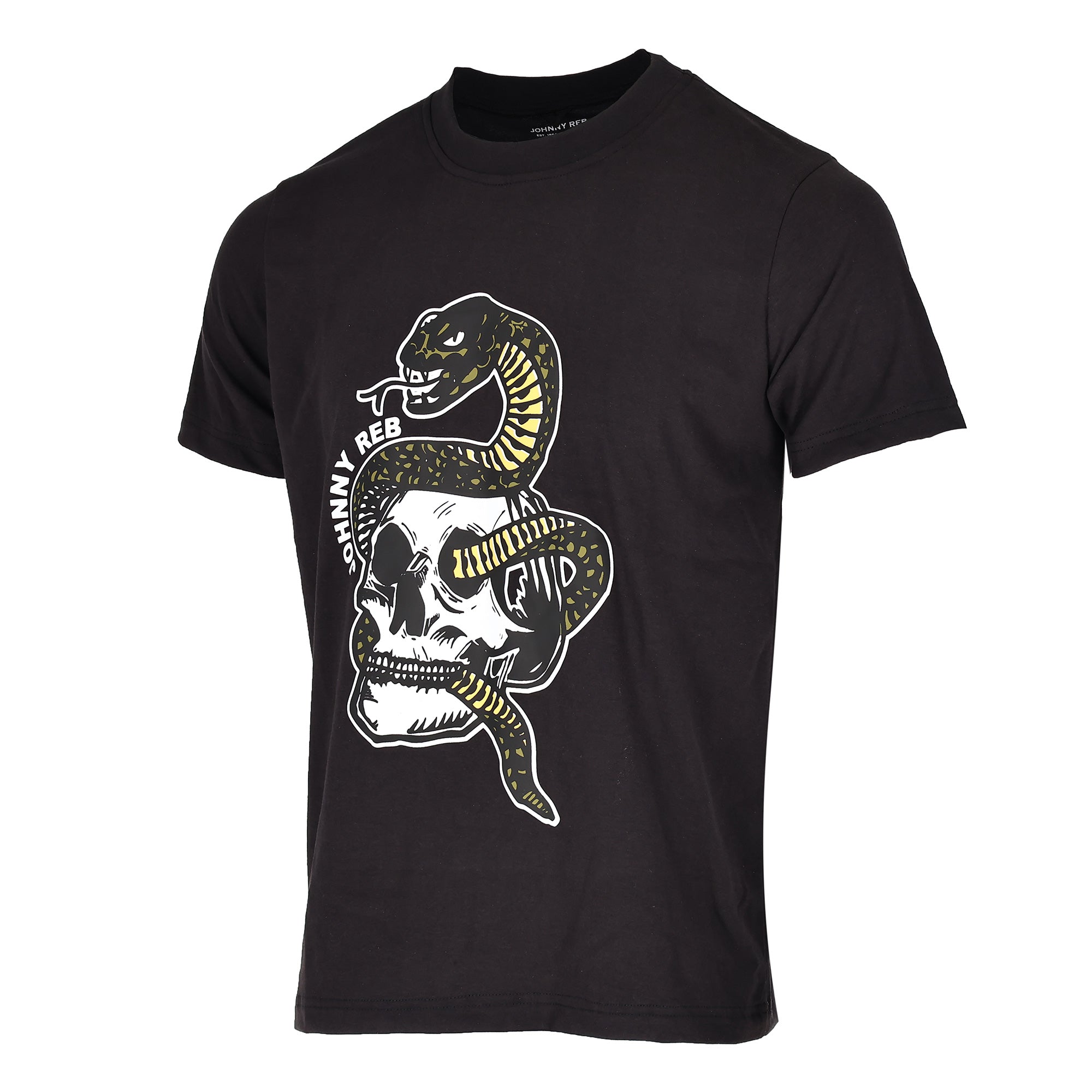Snake & Skull T-Shirt - Olive
