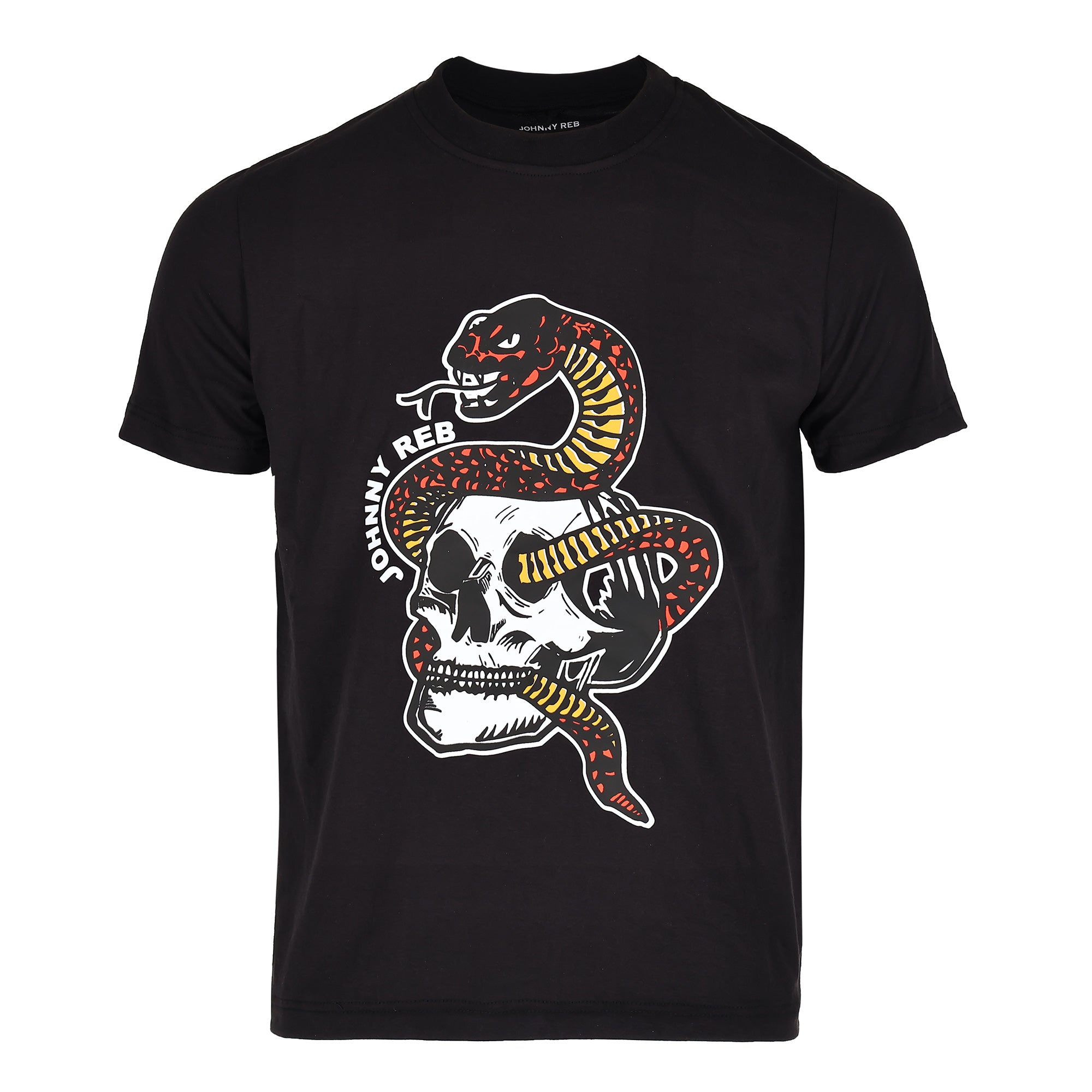 Snake & Skull T-Shirt - Red
