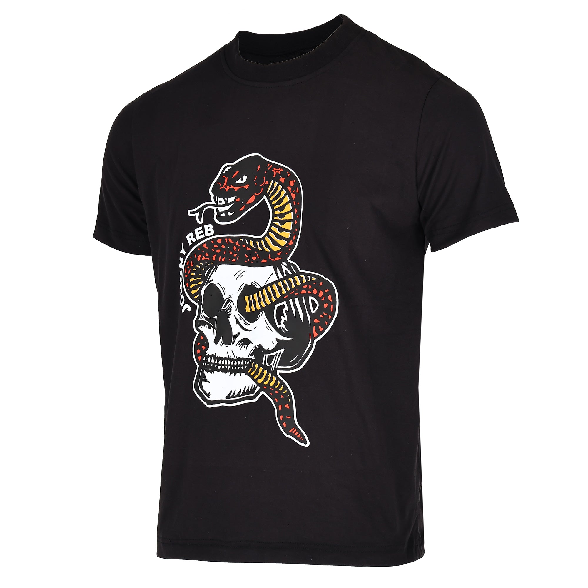 Snake & Skull T-Shirt - Red