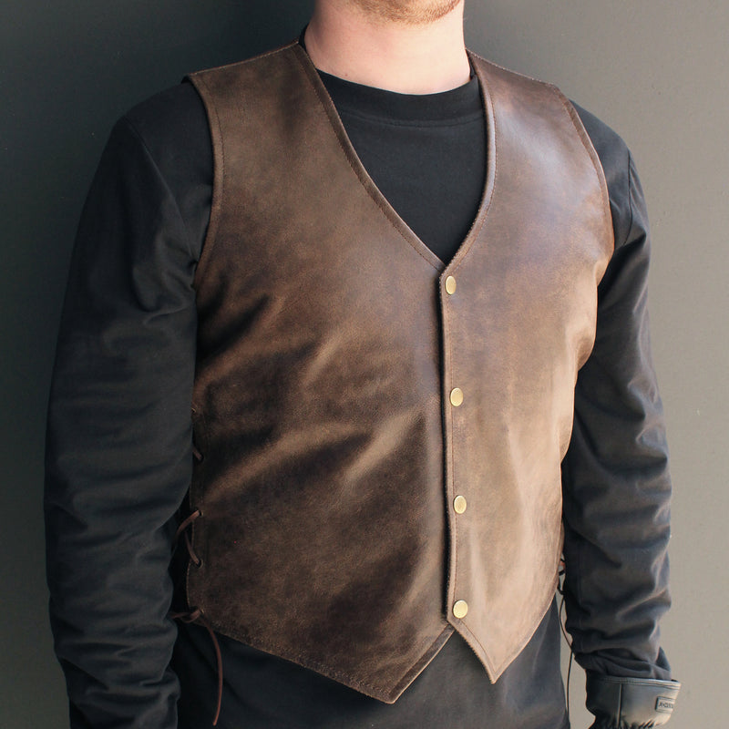 Men's Plenty Leather Vest