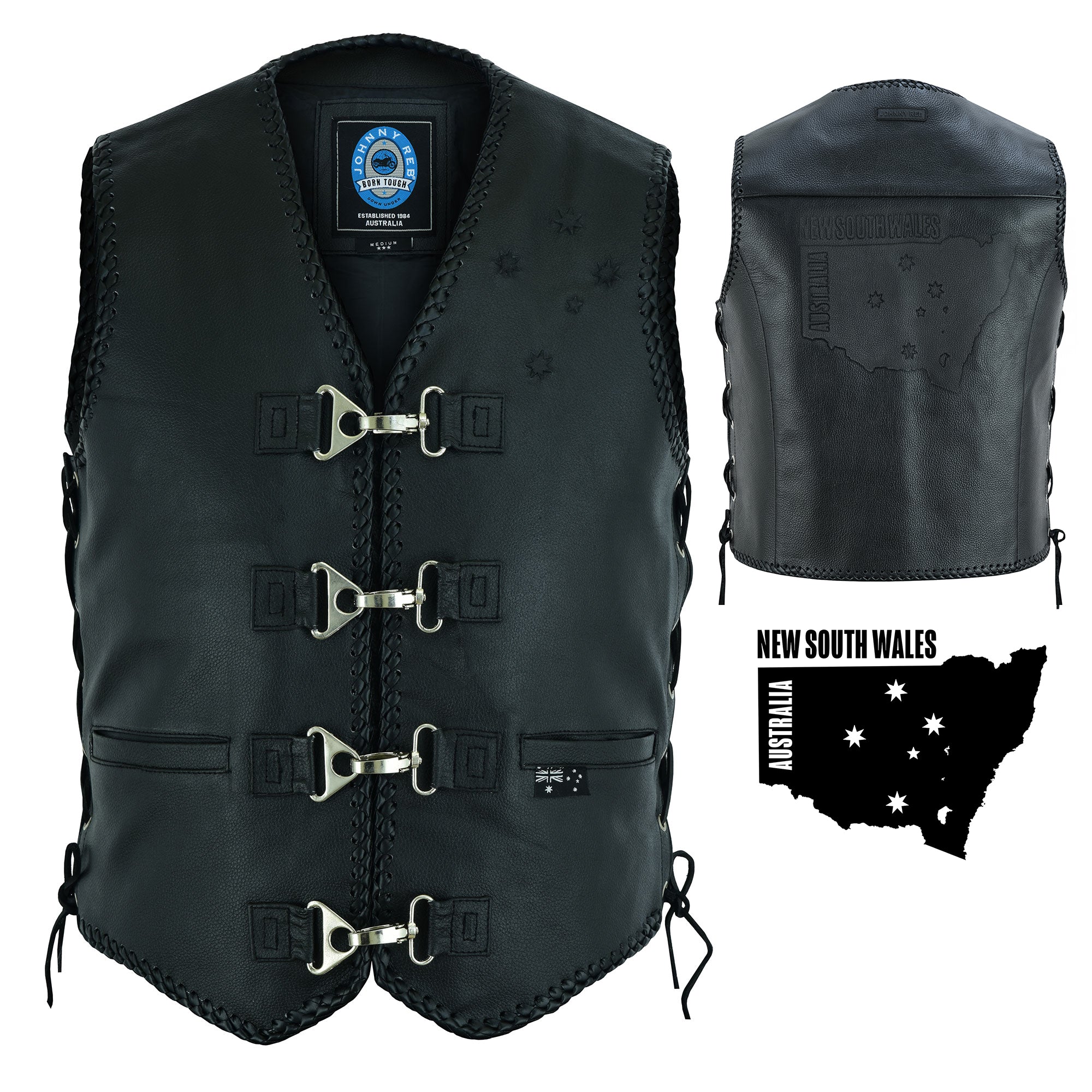 Men's NSW State Leather Vest