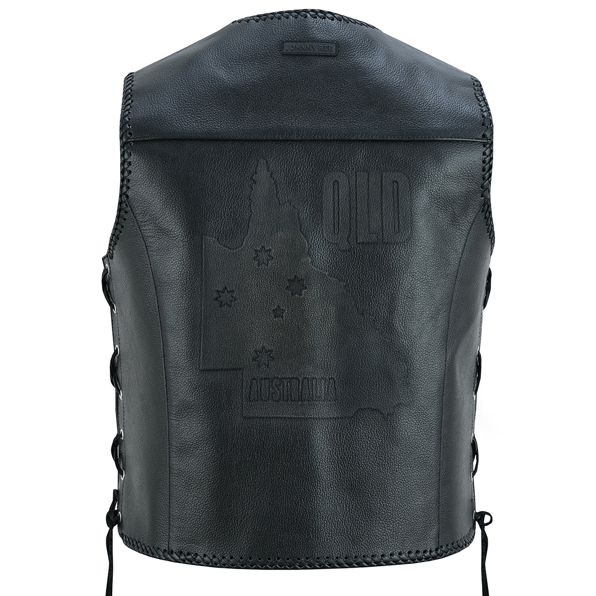 Men's QLD State Leather Vest