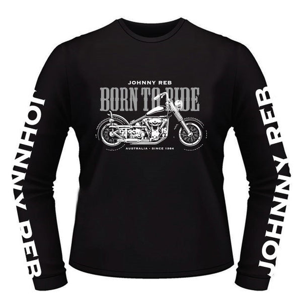 'Born To Ride' Long Sleeve T-Shirt