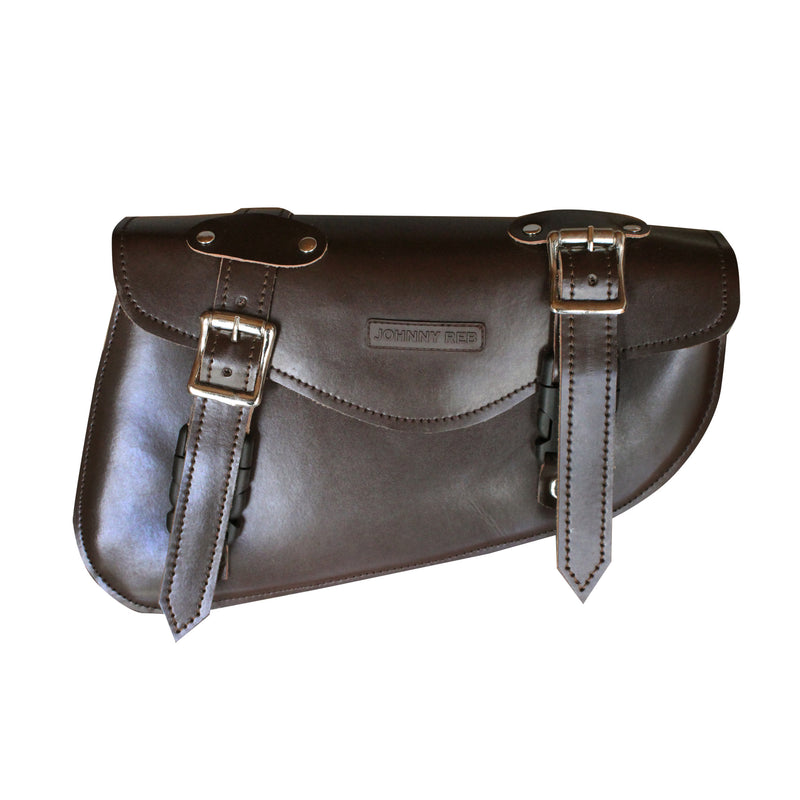 WARATAH SOLO BAG (A) | BROWN/SILVER