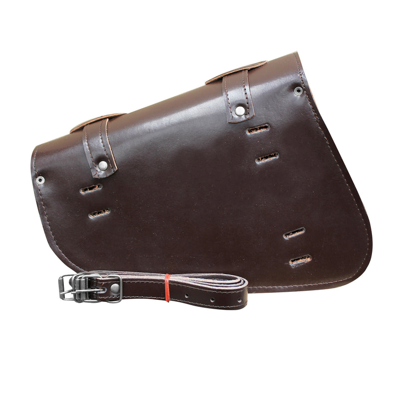 WARATAH SOLO BAG (A) | BROWN/SILVER