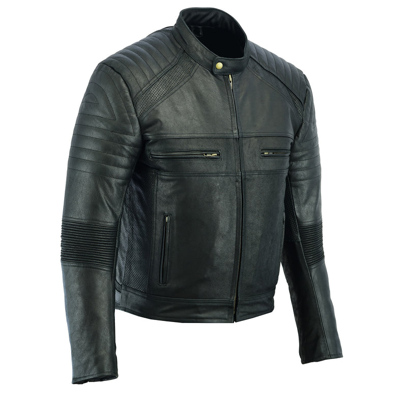 Men's Botany Vintage Leather Jacket