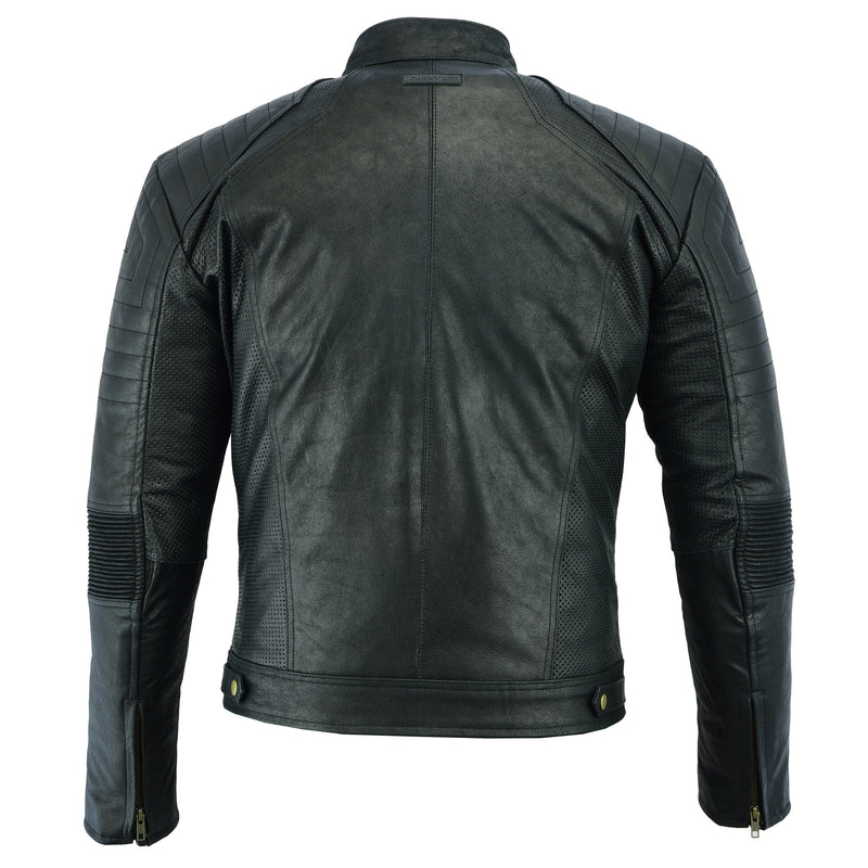 Men's Botany Vintage Leather Jacket