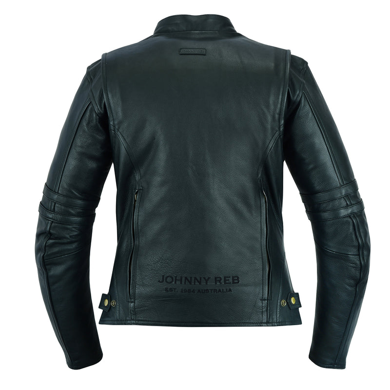 Women's Hawkesbury Leather Jacket | Removable Hood