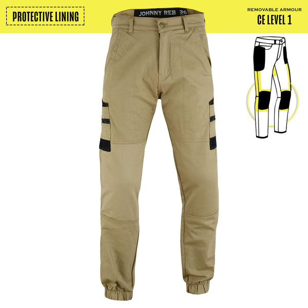 Men's Protective Cuffed Tradie Pants