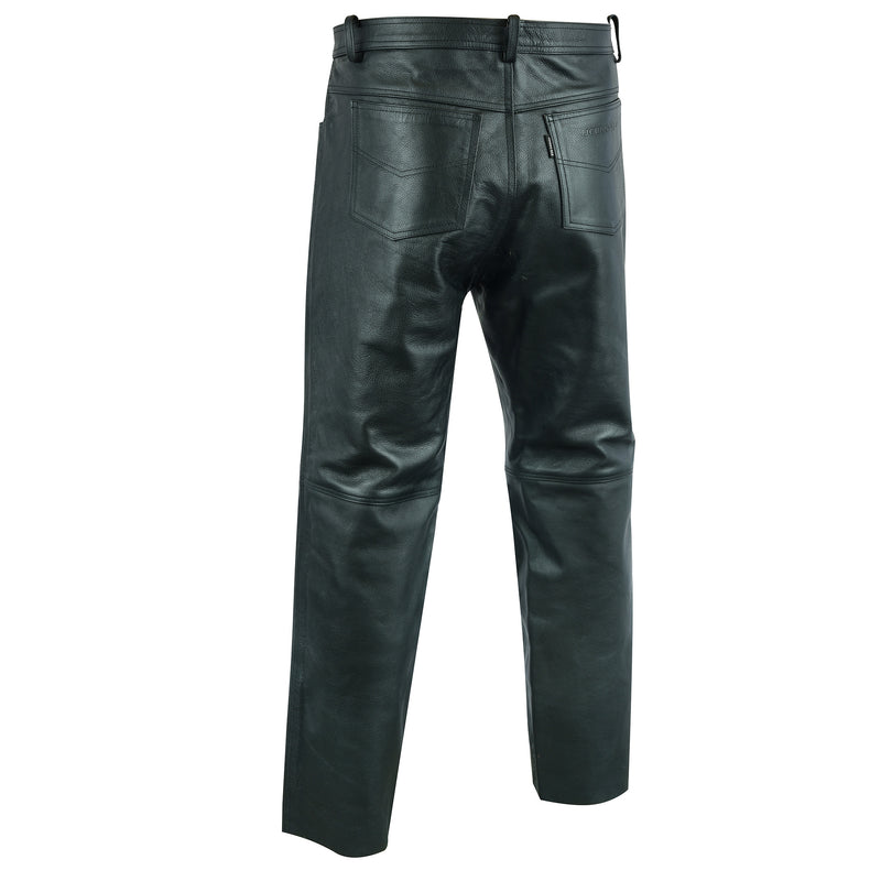 Genuine Lambskin Leather Pants - Red – Ron Tomson