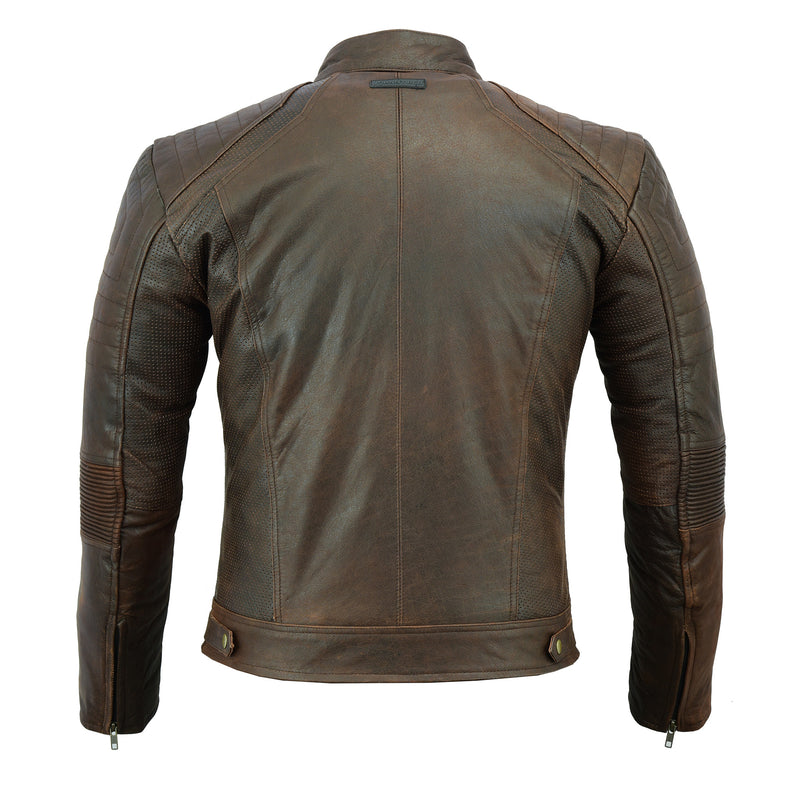 Men's Botany Vintage Leather Jacket